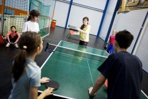 © Bubu Dujmic Tischtennis, Streetsoccer, Basketball und noch viele andere Sportarten zum Ausprobieren!