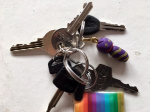 Schlüsselanhänger basteln mit Kindern